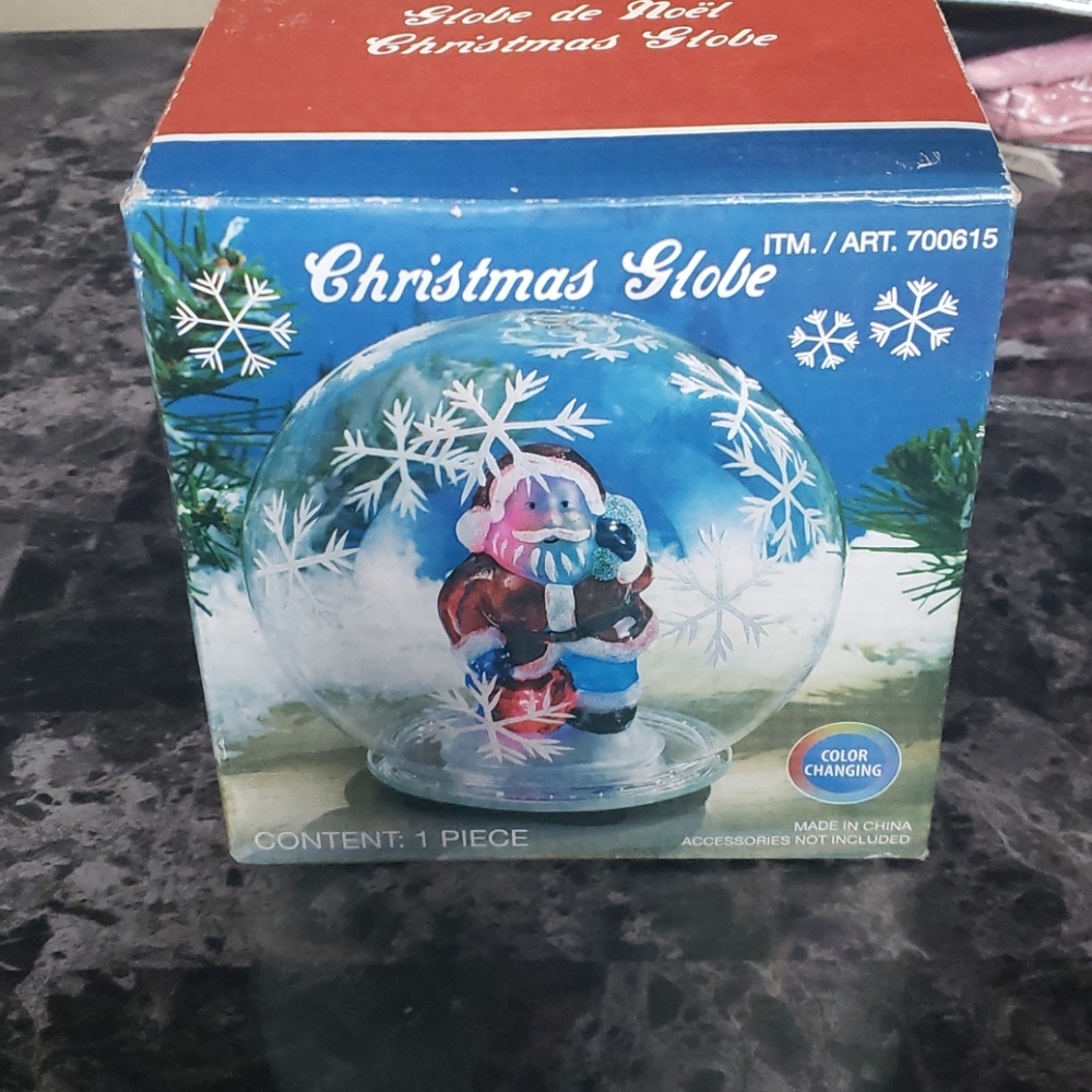 Questionably the ugliest snow globe